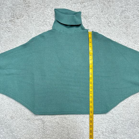Cozy Turtleneck Dolman Sleeve Preppy Vintage Style Pullover Ribbed Sweater Sz: S - Picture 5 of 9